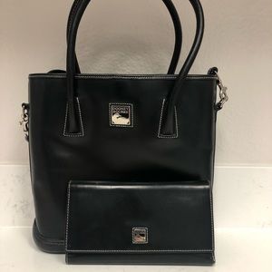 Dooney and Burke handbag and matching wallet